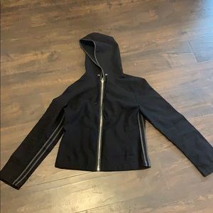GUESS small black zip up